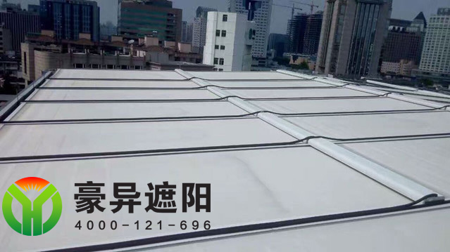 采光頂戶外天棚遮陽簾,豪異電動遮陽簾,4000-121-696